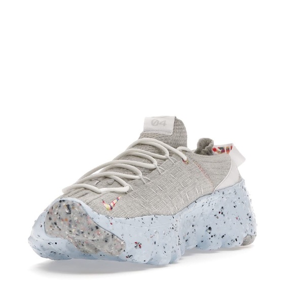 Nike Space Hippie 04 “Be True” Summit White Multi-Color Men’s Sz 9 (CZ6398 102) - Picture 7 of 8